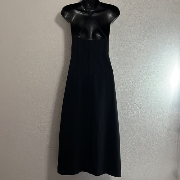 Women’s Everlane The Japanese GoWeave Cross-Back Slip Dress Black - Picture 9 of 15